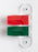 Kull Industries Exam Room Signal Flag Wall Mount 2-Flag 3 Inch - KI-P2