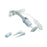 Bivona FlexTend TTS - Tracheostomy Tube Straight Neck Flange Size 4 Cuffed - 67PFSS40