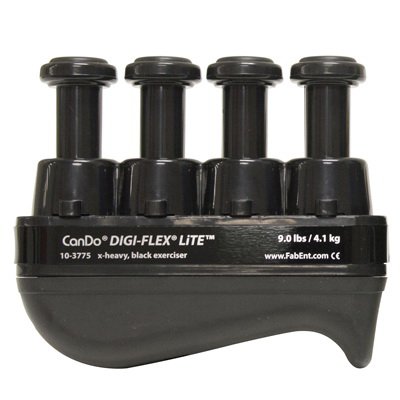 CanDo Digi-Flex LiTE - Hand Exerciser Black X-Heavy - 10-3775
