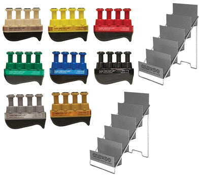 CanDo Digi-Flex LiTE - Hand Exerciser Tan / Yellow / Red / Green / Blue / Black / Silver / Gold - 10-3779