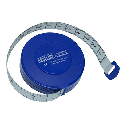 Fabrication Enterprises Baseline Measurement Tape 72 Inch Woven Fabric / Plastic Casing Reusable - 12-1211