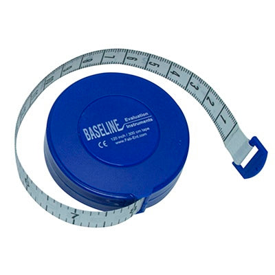 Fabrication Enterprises Baseline Measurement Tape 120 Inch Woven Fabric / Plastic Casing Reusable - 12-1212