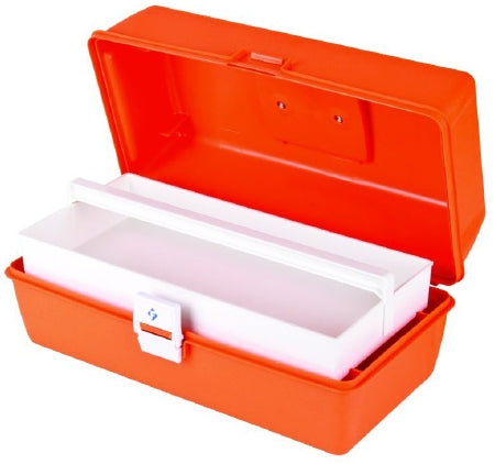 Ferno-Washington Flambeau Model 1702 Medical Box Orange Copolymers 7-1/2 X 8-3/4 X 16-1/2 Inch - B1702