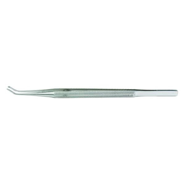Miltex-Integra Forcep Kirby 4" Angled Tip 1X2 Teeth Stainless Steel Ea - 18-632