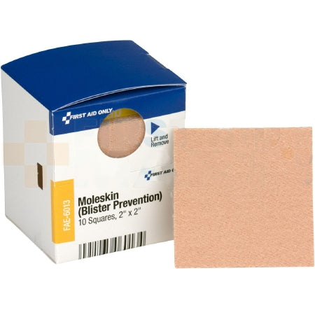 Acme United Moleskin Adhesive 2 X 2 Inch Cotton - FAE-6013