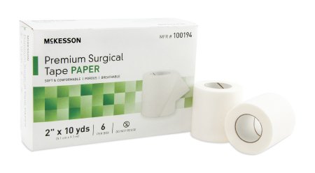 McKesson McKesson Medical Tape Skin Friendly Paper 2 Inch X 10 Yard White NonSterile - 100194