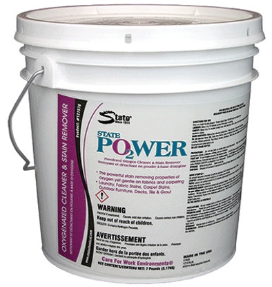 State Power - Laundry Detergent 7 lbs. Pail Powder Scented - 121577