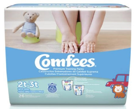 Attends Healthcare Products Comfees Toddler Training Pants Pull On 2T to 3T Disposable Moderate Absorbency - 41544