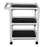 MRIequip.com LLC 3 Shelf Linen Cart PVC - PV-1192