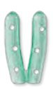 Key Surgical - Instrument Tip Protecting Cap 0.109 X 0.75 Inch, Green Tint, Twin Cap, With Vents - 3-06-03