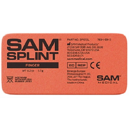 Patterson Medical Supply - Finger Splint Blue / Orange - 562876