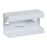 Clinton Industries - Glove Box Holder Horizontal or Vertical Mounted 1-Box Capacity White 3-3/4 X 5-1/2 X 10 Inch Powder-Coated Metal - GW-2000
