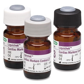 Bio-Rad Laboratories Liquichek Cardiac Marker Control Cardiac Markers LT Tri-level 6 X 3 mL - 645