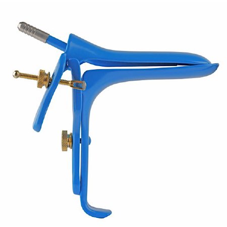 Marina - Electrosurgical Vaginal Speculum Pederson NonSterile Surgical Grade Nylon Coated German Stainless Steel Large 4 Blades Reusable Without Light Source Capability - 310-609