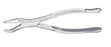 Miltex - Extracting Forceps OR Grade German Stainless Steel NonSterile NonLocking Plier Handle Curved Smooth Beaks - DEF53L