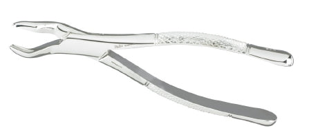 Miltex - Extracting Forceps OR Grade German Stainless Steel NonSterile NonLocking Plier Handle Curved Smooth Beaks - DEF53R