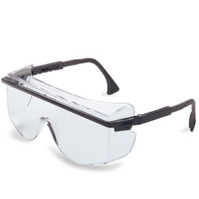 Fisher Scientific Uvex Astro OTG 3001 Safety Glasses Anti-Fog Coating Clear Tint Polycarbonate Lens Blue Frame Over Ear One Size Fits Most - 19084892