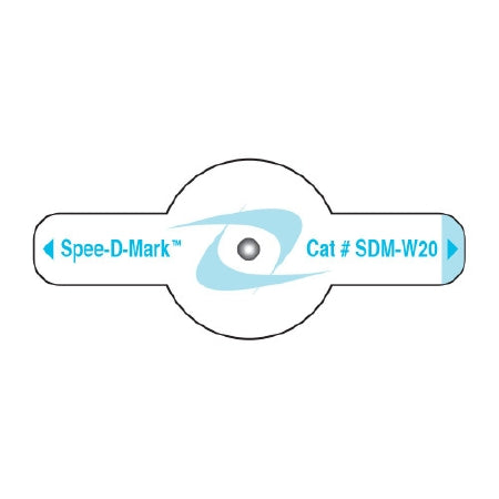 Spee-D-Wing - Skin Marker Blue / White 2.0 mm BB - SDM-W20