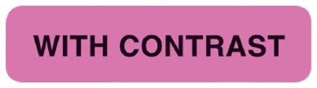 UAL - Pre-Printed Label Anesthesia Label Pink Paper With Contrast Black Medication Name 5/16 X 1-1/4 Inch - ULNM134