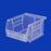 Health Care Logistics HCL Super Tough Storage Bin Semi-Clear Industrial Grade Polymers 3 X 4-1/8 X 5-3/8 Inch - 1400C