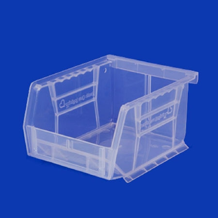 HCL Super Tough - Storage Bin Semi-Clear Plastic 3 X 4-1/8 X 5-3/8 Inch - 1400C