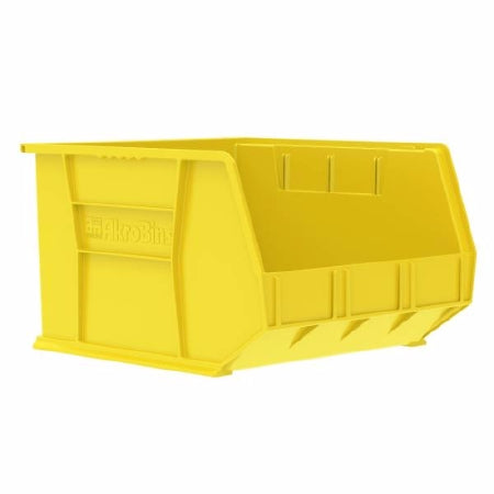 Akro-Mils Akrobins Storage Bin AkroBins Yellow Industrial Grade Polymers 11 X 16-1/2 X 18 Inch - 30270YELLO