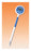 Fisher Scientific Fisherbrand Digital Thermometer Fahrenheit / Celsius -58° to 392°F (-50° to 200°C) Stainless Steel Probe Pocket Clip Battery Operated - S01607