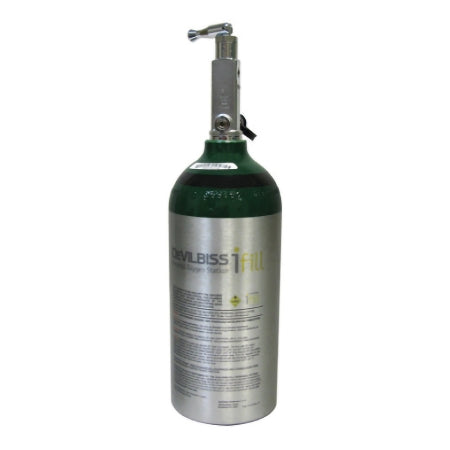 DeVilbiss iFill - Oxygen Cylinder Size C Aluminum - 535D-C-870