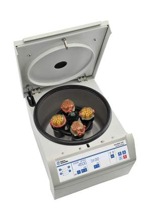 Fisher Scientific accuSpin 24C Centrifuge 4 Place Swinging Bucket Rotor 4,500 RPM / 3,260xG - 75400102