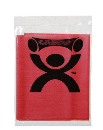 CanDo - Exercise Resistance Band Red 5 Inch X 4 Foot Light Resistance - 10-5602