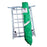 R & B Wire Products Basket Truck 3 Inch Non-marking Casters 3 Inch Non-marking Casters 33 lbs. Zinc Plated Steel Tubular Base and Frame - 408KDC/FG