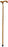 Lumex - T-Handle Cane Wood 44 Inch Height Walnut - 5186B