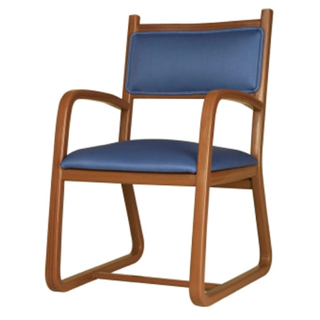 Kwalu Tivoli Side Chair Specify Color When Ordering Fixed Armrests Specify Fabric When Ordering - SL010