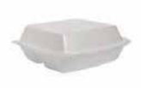 Saalfeld Redistribution Spring Grove Carryout Container White Disposable Foam 3 Inch Diameter - 466504