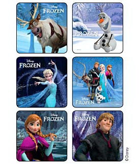 Medibadge Disney 75 Per Unit Frozen Sticker - 1541