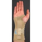 Medical Specialties Wrist Splint Suede / Polypropylene felt Right Hand Beige X-Large - 223236