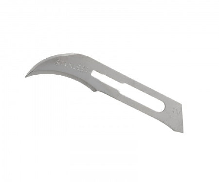 Glassvan - Surgical Blade Carbon Steel No. 12B Sterile Disposable Individually Wrapped - 2001T-12B
