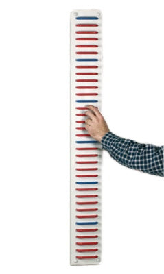 Fabrication Enterprises Finger and Shoulder Ladder Plastic 4 X 6 X 48 Inch - 10-1167