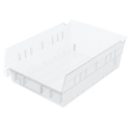 Akro-Mils - Shelf Bin Clear Industrial Grade Polymers 4 X 8-3/8 X 11-5/8 Inch - 30150SCLAR