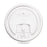 Imperial Bag & Paper Inc Lid Liftback Solo Plastic 8 Oz White 100/Package, 10 Pk/Ca - LB3081