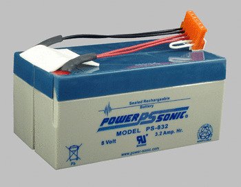 Power-Sonic - Sealed Lead Acid Battery Pack For Lifepak Defibrillator - 5214-P
