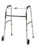 Fabrication Enterprises - Folding Walker Adjustable Height Aluminum Frame 350 lbs. Weight Capacity 32 to 39 Inch Height - 43-2120-4