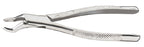 Vantage - Extracting Forceps Floor Grade Stainless Steel NonSterile NonLocking Plier Handle Curved Left Smooth Beaks - V90-53L