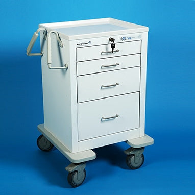 Health Care Logistics Treatment Cart 24-1/2 X 26 X 36-3/8 Inch 4 Drawers - 5319