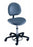 The Brewer Company Millennium Series Surgeon Stool Pneumatic Height Adjustment 5 Casters Stone Gray - 21340-US425
