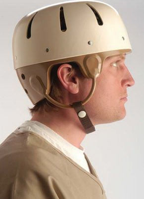 Humane Restraint Hard Shell Helmet Hard Shell Helmet Tan Medium - 9821-MD