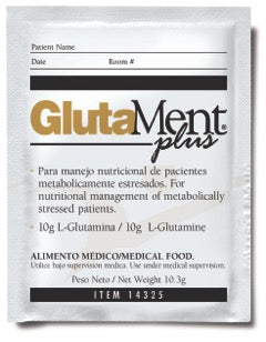 Medtrition/National Nutrition GlutaMent Oral Supplement Neutral Flavor 10.3 Gram Individual Packet Powder - 14230