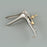 Sklar - Vaginal Speculum Graves NonSterile OR Grade Stainless Steel Small Double Blade Duckbill Reusable Without Light Source Capability - 90-3720
