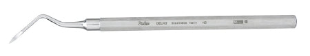 Miltex - Root Tip Pick Heidbrink Stainless Steel #3 Delicate Tip Angled Left Approximately 90° - DELH3