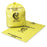 Medegen Medical Products, Bag Biohazard 25X34" 12-16Gal Flat Seal Plstc Ylw/Blk 2Mil Symbl Ns 250/Case - 9230
